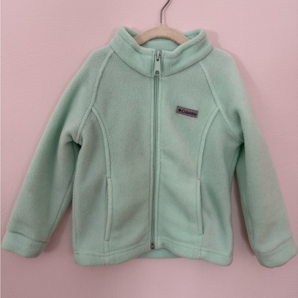 Columbia zip up fleece, size 3T